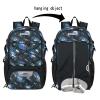 GRANDUP Basketball backpack with ball and shoes compartment Fit Volleyball, soccer, Swim, Gym, Travel, large capacity sports training equipment bags view 4