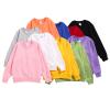Baby Toddler Boy's Sweatshirt Solid Long Sleeve Pullover Crewneck Shirts Warm Fall Winter Clothes (RD1, 3-4 Years) view 2