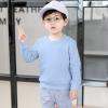 Baby Toddler Boy's Sweatshirt Long Sleeve Loose Warm Cotton Pullover Tops Sport Tops for Kids (Light blue, 2-3 Years) view 2
