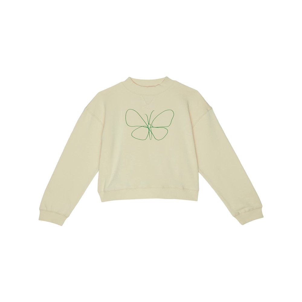 CHASER Girl's Butterfly Pullover (Little Kids/Big Kids) Macaroon 14 Big Kid
