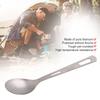 Titanium Spork (spoon Fork) with Bottle Opener, Camping Utensils Fork Knife Spoon Metal Silverware Utensils for Hiking and Picnic(#3) view 2