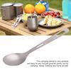 Titanium Spork (spoon Fork) with Bottle Opener, Camping Utensils Fork Knife Spoon Metal Silverware Utensils for Hiking and Picnic(#3) view 4