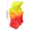 AEIOFU Dance Fan Silk Bamboo Belly Dancing Long Fans Party Stage Performance Folding Fan 1.5m Dancing Long Fan Performance Fans Silk Bamboo Long Fans. view 3