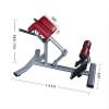 USBBAG Roman Chair Back Extension Machine - Lower Back Hyperextension Bench - Adjustable Exercise Equipment for Hamstring and Glute, Roman Chair for Home Gym view 2