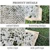 Camouflage Net Sunscreen, 2x3/3x4/4x8m Beige Camo Netting, Shade Net Cover for Military Decoration/Outdoor Hunting, Camouflage Accessories,2x2m(6.6 * 6.6ft) view 2