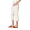 Angels Forever Young Curvy Cropped Jeans for Women, Denim with Contour Waistband - Standard and Plus Size - Stone, 8 US view 3