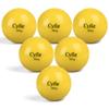 Cyfie Heavy Weighted Baseball/Softball for Hitting, Heavy Balls for Hitting, Batting Training, Pitching Practice and Throwing, plyo balls, plyo baseball, softball pitching training aids 6-Pack-Yellow view 1