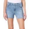 Angels Forever Young Women's 360 Sculpt Mid Thigh 5" Denim Shorts, Skye, 16 view 1