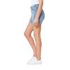 Angels Forever Young Women's 360 Sculpt Mid Thigh 5" Denim Shorts, Skye, 16 view 3