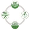 L:LAF Recycled A4 50 mm Green view 4