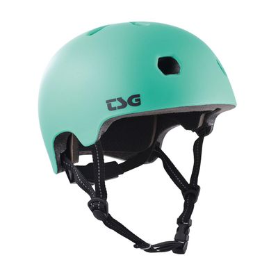 TSG Meta Skate & Bike Helmet w/Dial Fit System | for Cycling, BMX, Skateboarding, Rollerblading, Roller Derby, E-Boarding, E-Skating, Longboarding, Satin Golf Green, L/XL