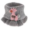 Toddmomy Winter Kids Scarves Boys/girls Neck Warmer Cartoon Style Knitted Scarf for Toddlers view 1
