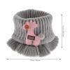 Toddmomy Winter Kids Scarves Boys/girls Neck Warmer Cartoon Style Knitted Scarf for Toddlers view 2