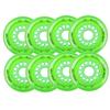 Labeda Inline Roller Hockey Skate Wheels Union Green 80mm Set of 8 view 1