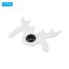 PATIKIL Billiard Bridge Head, 4 Pack Plastic Pool Billiard Cue Stick Bridge Plug-in Multifunction Billiard Accessories for Pool Table, White view 3