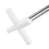 PATIKIL Billiard Bridge Head, 2 Pack Plastic Cross Pool Cue Stick Bridge Head Slide-in Replaceable Cue Accessories for Pool Table, White view 4