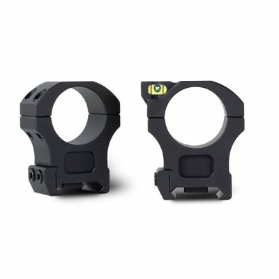 Monstrum Next Level Scope Rings with Integrated Level Bubble and Anti-Recoil Lugs | 1 inch Diameter | 1.35 Center Height
