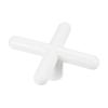 PATIKIL Billiard Bridge Head, Plastic Cross Pool Cue Stick Bridge Head Slide-in Replaceable Cue Accessories for Pool Table, White view 1