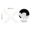 PATIKIL Billiard Bridge Head, Plastic Cross Pool Cue Stick Bridge Head Slide-in Replaceable Cue Accessories for Pool Table, White view 2