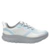 Alegria Women's Solstyce - Rok N Roll - Energizing Support for Effortless Movement - Slip-Resistant with Arch Support - Athletic Sneaker - Walking Tennis Shoes Moon Grey 7-7.5 M US view 2
