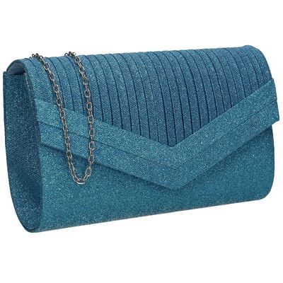 SwankySwans Clutch Bag, Blue