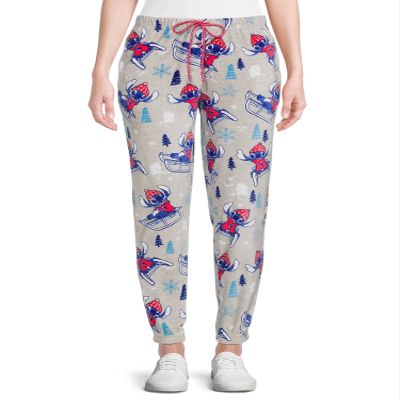 Lilo and Stitch Women's and Women's Plus Super Soft Sleep Jogger Pant - Extra Large (16-18)