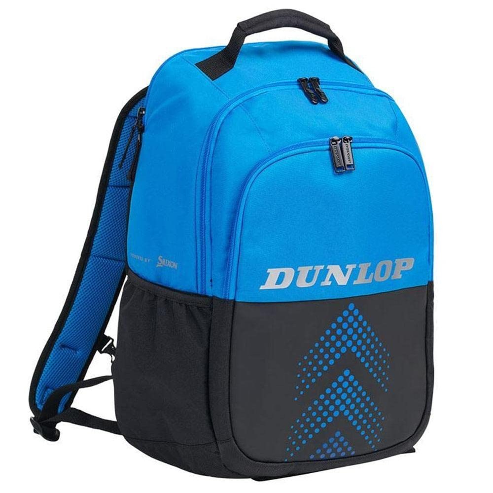 Dunlop Sports FX Performance Backpack Tennis Bag, Black/Blue