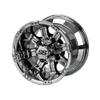 10" Casino Mirror Golf Cart Wheels and Tires Combo (20x10-10 Turf) Set of 4 view 3