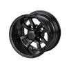 10" Matte Black Golf Cart Wheels and Tires Combo (20x10-10 Turf) Set of 4 view 4