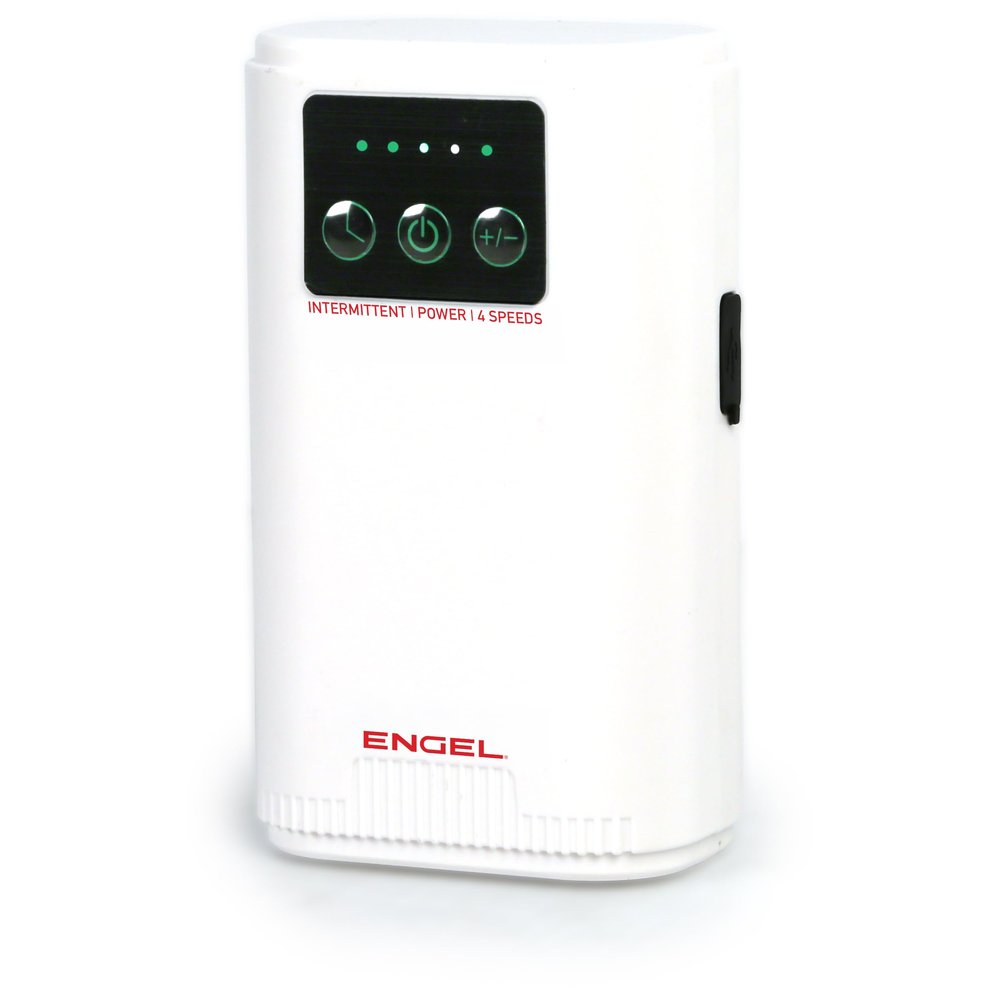 ENGEL Rechargeable Live Bait Aerator Pump and Bubbler, White, XL