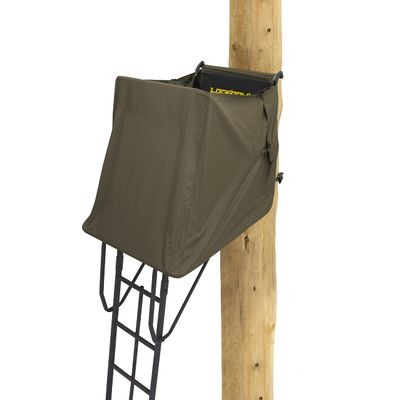 Rivers Edge Lockdown 1-Man Concealment Kit, Ladder Stand Concealment, Durable, Solution-Dyed, Fade Resistant, Easy Attachment, for Use with Lockdown Ladder Stands, LD701