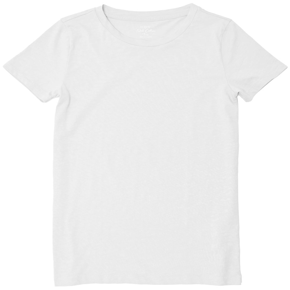 J.Crew Mercantile Women's Short Sleeve Vintage-Cotton Crew T-Shirt, White