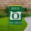 FANMATS 34992 Oregon Ducks State Shape Garden Flag 12"x18" view 2
