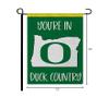 FANMATS 34992 Oregon Ducks State Shape Garden Flag 12"x18" view 3
