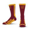 For Bare Feet NFL WASHINGTON COMMANDERS MVP Crew Sock Team Color Large view 1