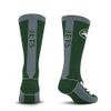 For Bare Feet NFL NEW YORK JETS MVP Crew Sock Team Color Large view 2