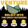 Wise Owl Outfitters Camping Hammock  500lbs Portable Hammock with Tree Straps - Travel, Backpacking, Hiking, Outdoors Camping Gear - Double view 3