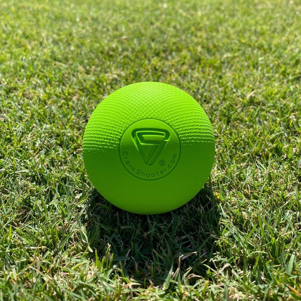 CRANKSHOOTER Lacrosse Ball Set, TX1 Extreme Grip Elite Game Balls, Enhanced Feel & Grip, 10 Dozen (Qty 120 /case), NOCSAE, NCAA, NFHS, and SEI Certified (Green)