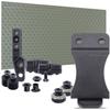 DIY Holster Making Kit - 1-Piece Adjustable Retention Concealment Holster (Light Bearing) - (IWB) - Basketweave - (Flat Dark Earth) - FOMI (1.75in) - (w/Flat Dark Earth Finishing Washers) view 1