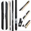 Billiard Depot 1x1 Hard Pool Cue Case - 1B1S - Holds 1 Butt and 1 Shaft (Black) view 1