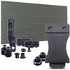 DIY Holster Making Kit - 1-Piece Adjustable Retention Concealment Holster (Light Bearing) - (IWB) - Basketweave - (Olive Drab) - FOMI (1.50in) - (w/Black Finishing Washers) view 1