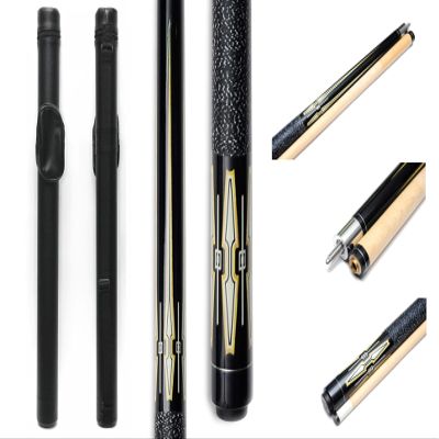 1x1 Hard Pool Cue Case Billiard Stick Carrying Pool Cue Case - 1B1S - Holds 1 Butt and 1 Shaft (Several Colors Available) (Kit-25(Cue+Case))