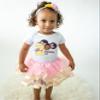 Luke & Lulu 2nd Birthday Outfit Girl Gracie Theme  Toddler Girl Birthday Outfit with Pink Tutu & Headband  Sizes 24M2T view 2