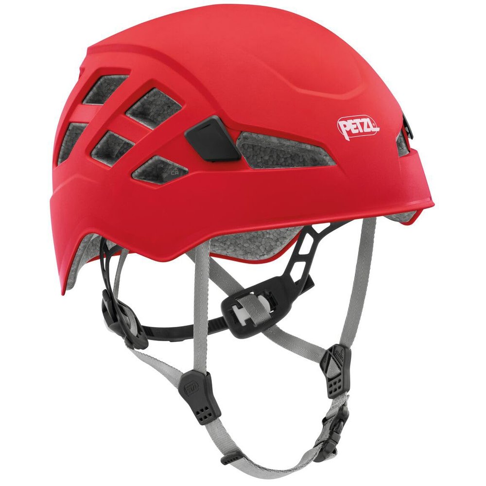 Petzl BOREO Men's Rock Climbing Helmet - Red-M/L