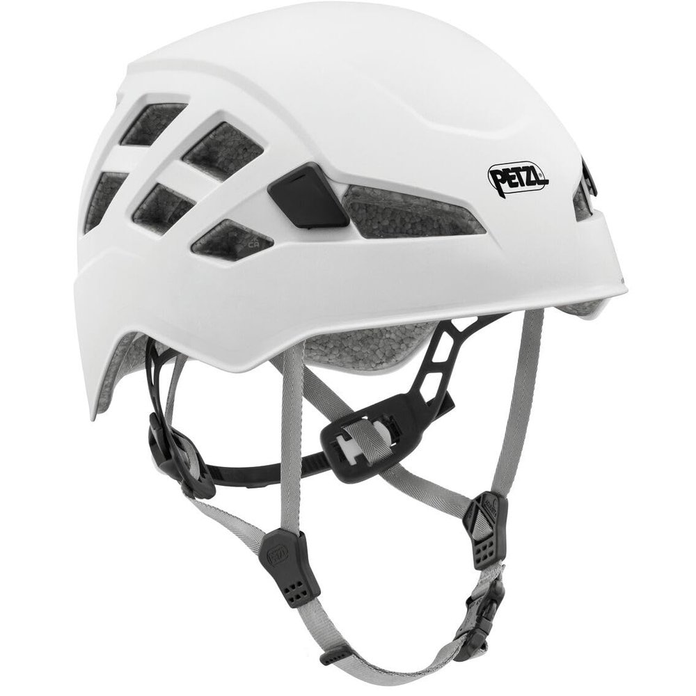 Petzl BOREO Durable Helmet with Enhanced Protection - White, S/M (48-58 cm)