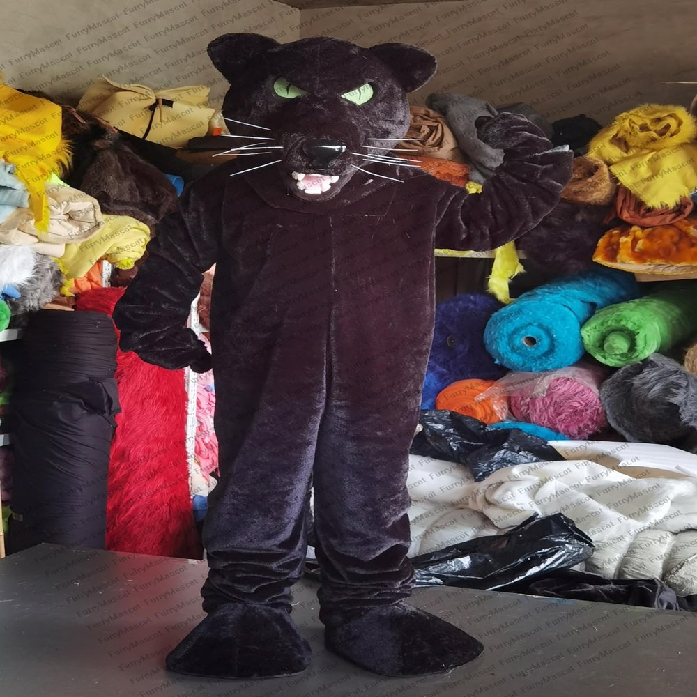 FurryMascot Black Panther Animals Custom Mascot Costume Party Carnival Mascotte Costumes S M L XL XXL