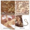 Jolan Sunscreen Camouflage Netting,Desert Reinforced Camo Netting,Military Net,Camping,Hunting,Army,Party Decoration,Car Cover Camouflage Net,Garden Pergola Patio Shade Net,Desert-1.51m(4.9 * 3.3ft) view 2