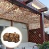 Outdoor Camouflage Net,Garden Pergola Breathable Shade Net,2/3/4/5/6/7/8/9/10m Camo Netting for Hunting,Camping,Military Decoration,Sunscreen Camouflage Netting,Car Cover,Desert-1.5x2m(4.9x6.6ft) view 1