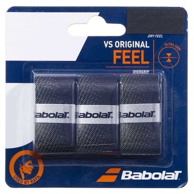 Babolat VS Original X3 Overgrip (Black Fluo Yellow)