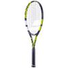 Babolat Boost Aero Yellow Tennis Racquet (4 1/8" Grip) Strung with White Babolat Syn Gut at Mid-Range Tension view 2